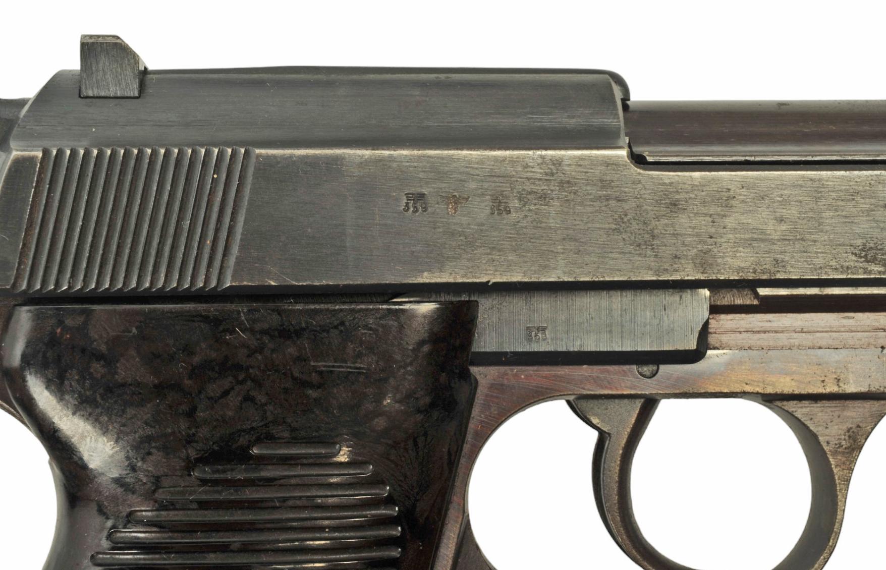 German AC41 Code Walther P38 9MM Semi-auto Pistol & Capture Papers FFL Required 162i (J1E1)