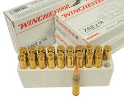 Three 20-Round Boxes of Winchester 7.62x51mm Ammunition (EDN)