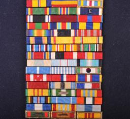 US Navy Pilot WWII-War on Terrorism Ribbon Rack (CPD)