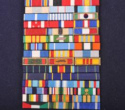 US Navy Pilot WWII-War on Terrorism Ribbon Rack (CPD)