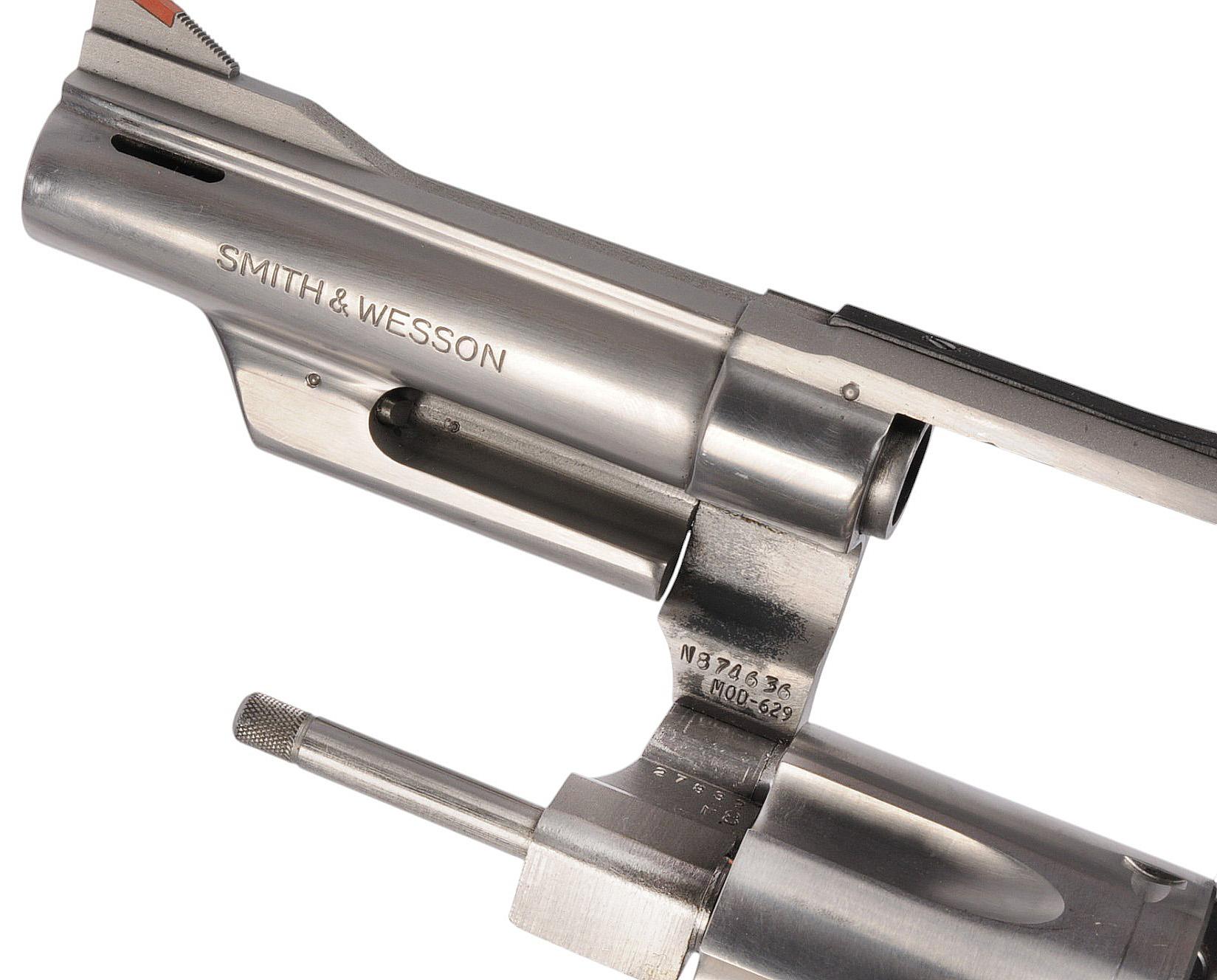 Smith & Wesson Model 629 Stainless Steel 44. Mag Double-Action Revolver FFL Req:N874636 (W2R1)