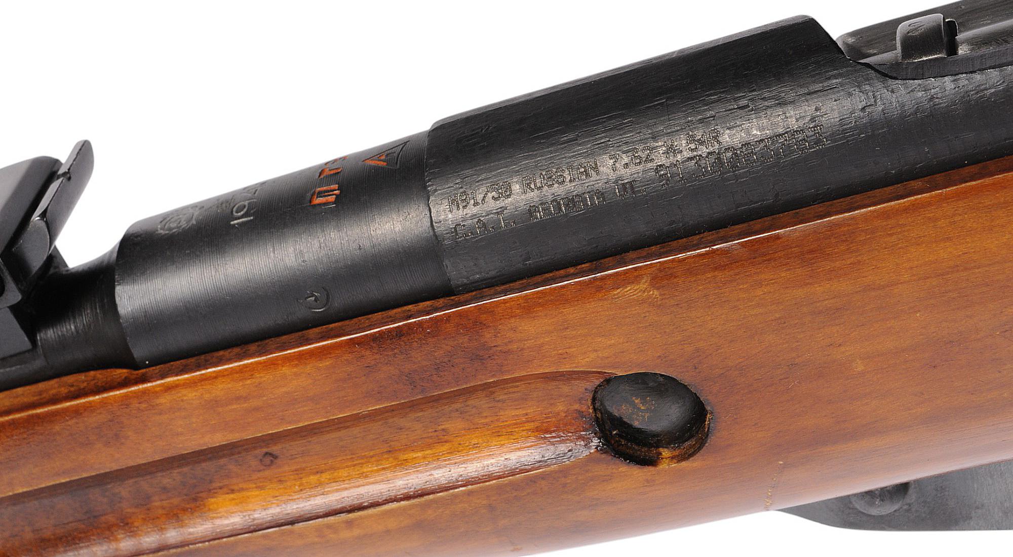Soviet Military WWII era 91/30 7.62x54r Mosin-Nagant Bolt-Action Rifle - FFL # 9130083783 (KJS1)
