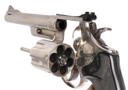 Smith & Wesson Model 29-2 44. Magnum Double-Action Factory Nickel Revolver FFL Req:N126074 (W2R1)