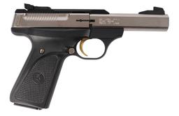 Browning Model Buck Mark 22LR Semi Auto Pistol FFL Req:515MX01365(W2R1)