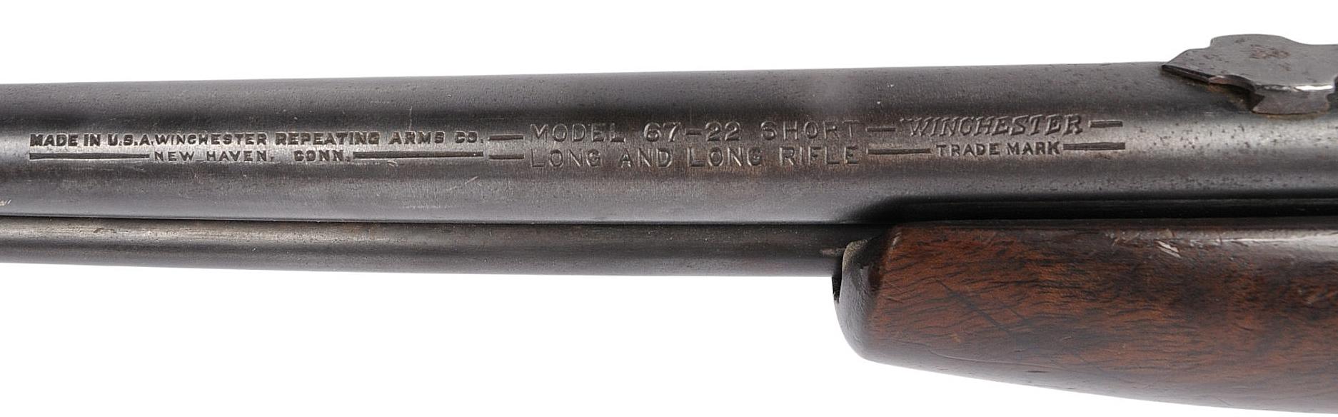 Winchester Model 67-22 22LR Pump-Action Rifle FFL Req:22647 (H3C1)