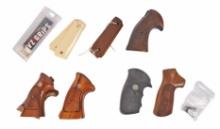 Group Lot of Smith & Wesson, Colt, and Various After Market Grips for Models 586/686/M1911(C4P)