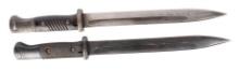 *German World War II K98 Mauser Bayonet Lot of 2 (CWA)