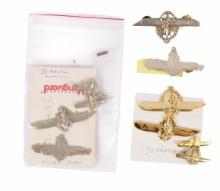Ten Israeli Naval Officer & Enlisted Submarine Badges (A)