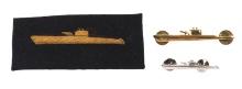 US 1950-60s era Submarine Patches & Badges (A)