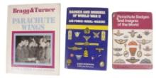 Group Lot of Three Out of Print Militaria Airborne Insignia Reference Books (A)