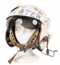 US Military Issue "Cookie Monster" Personalized Helicopter Flight Helmet (JAS)