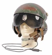 US Military Cold War Era Gentex Flight Helmet with Visor (JAS)