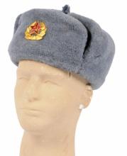 Cold War Era 1990 Soviet Russian Army Ushanka Winter Hat (B2A)