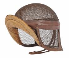 British Wilkinson Sword Co. Antique Fencing Helmet  (HDZ)