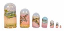 Russian Matryoshka Doll Set for WWII Fighter Planes (HDZ)