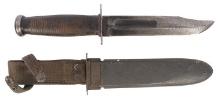 US Marine Corps World War II KaBar MK-2 Fighting Knife (CWA)