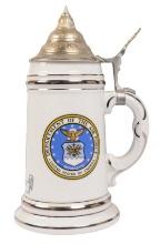 US Department of the Airforce Commemorative 1 Liter Pewter Beer Stein (RS)