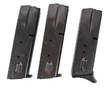 Smith & Wesson 5900 Series 10/15 Round 9mm Magazine Lot of 3 (RT)