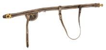 Imperial Japanese Army Officers Dress Belt and Sword Hanger  (JAS)