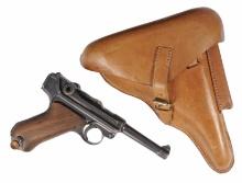 Imperial German WWI issue DWM P-08 Luger 9mm Semi-Automatic Pistol & Holster - FFL # 6563 (S4C1)