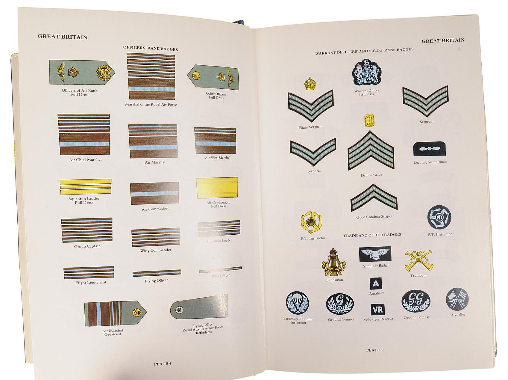 Group Lot of Three Out of Print Militaria Airborne Insignia Reference Books (A)