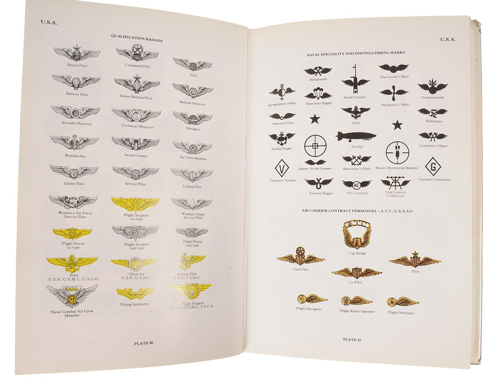 Group Lot of Three Out of Print Militaria Airborne Insignia Reference Books (A)