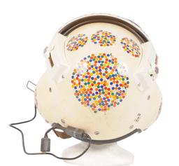 US Military Issue "Cookie Monster" Personalized Helicopter Flight Helmet (JAS)