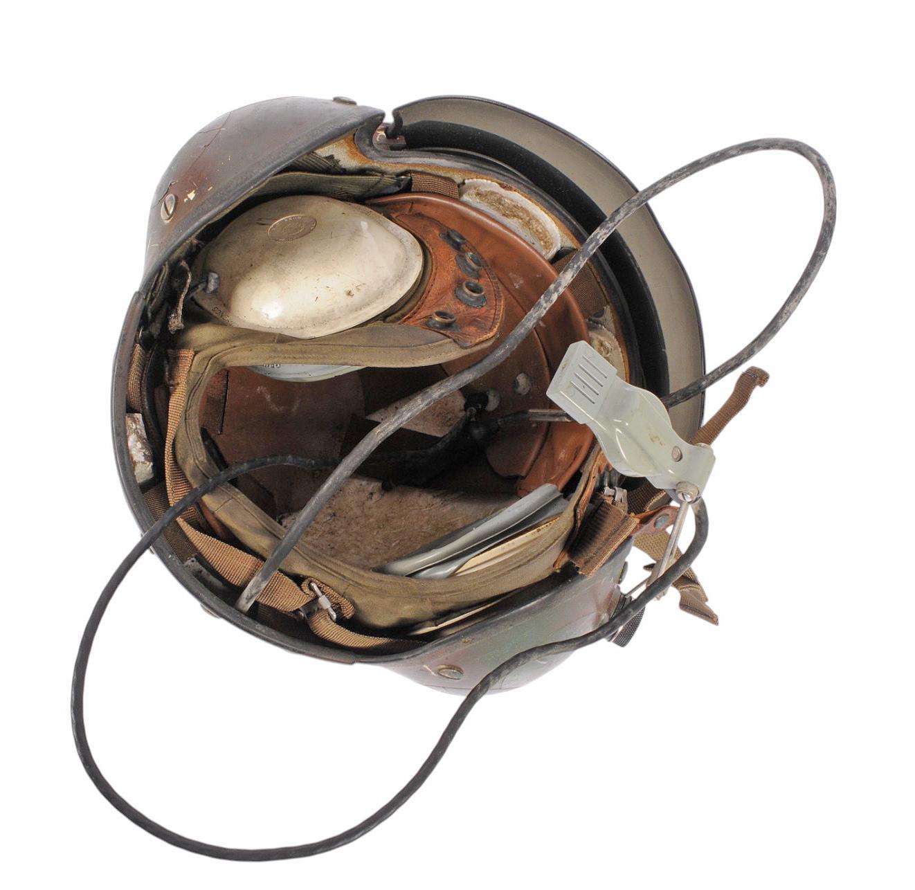 US Military Cold War Era Gentex Flight Helmet with Visor (JAS)