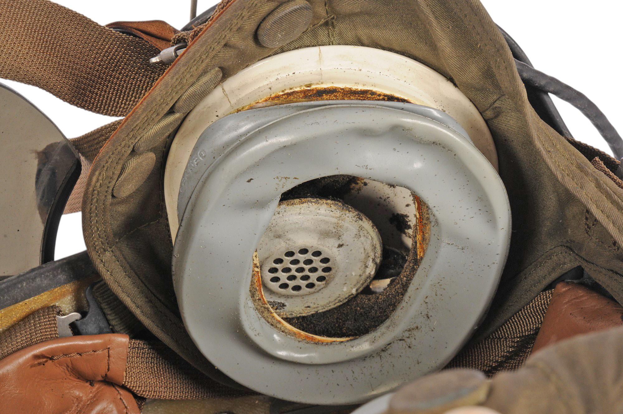 US Military Cold War Era Gentex Flight Helmet with Visor (JAS)