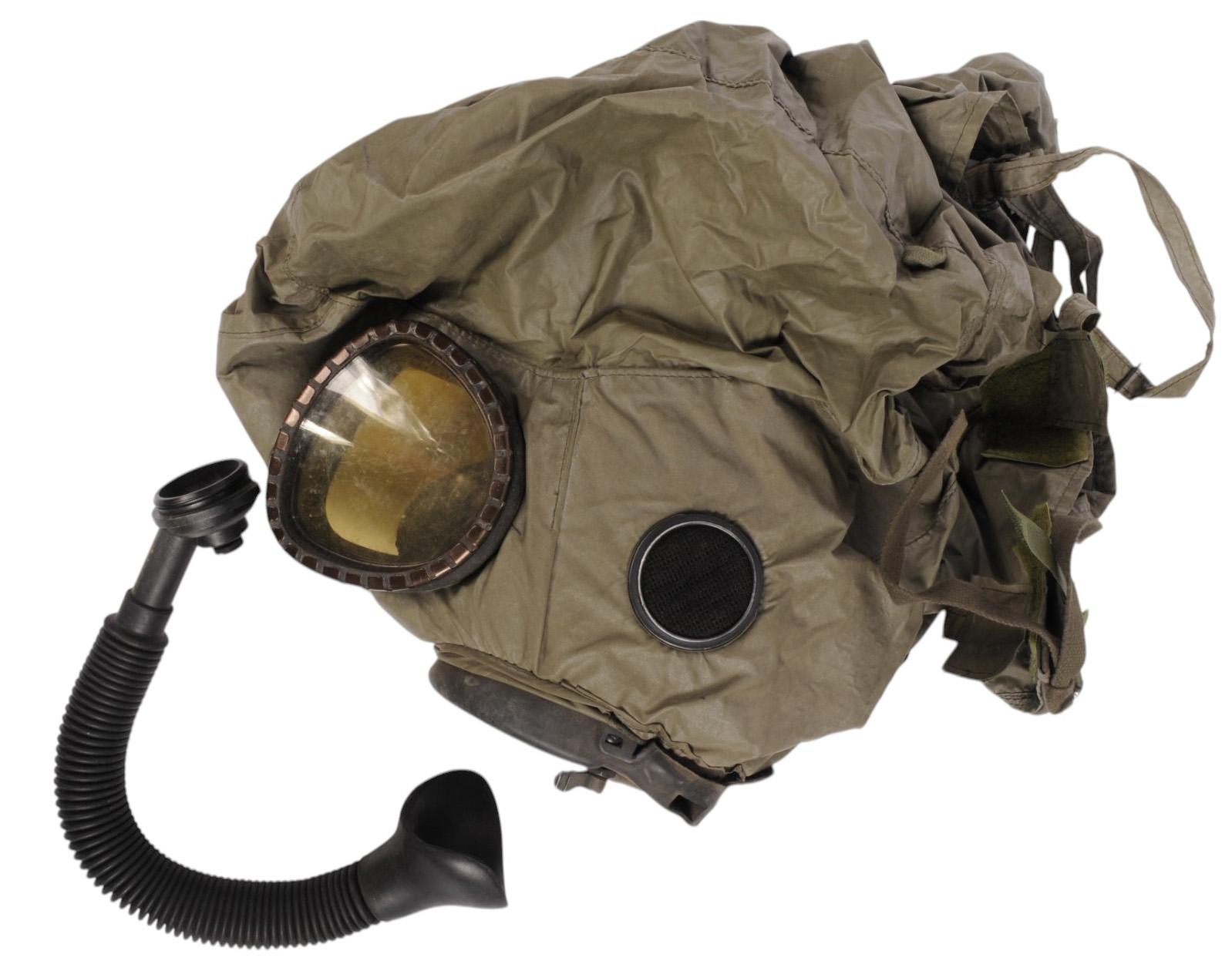 Vietnam War Issued M17A1 Gas Mask Set with Bag Lot of 2 Sets  (JAS)