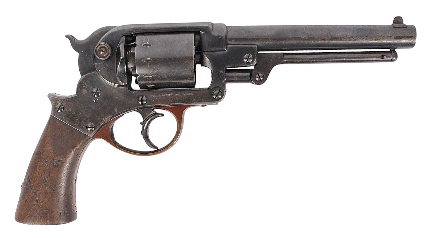 Civil War Starr Model 1858 44 Cal Double-Action Percussion Revolver - Antique - no FFL needed (HJJ1)