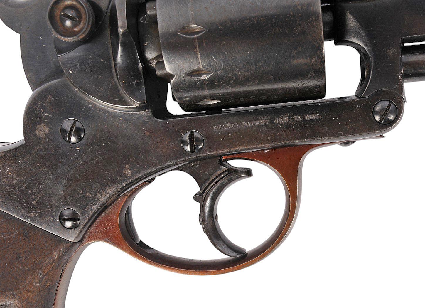 Civil War Starr Model 1858 44 Cal Double-Action Percussion Revolver - Antique - no FFL needed (HJJ1)