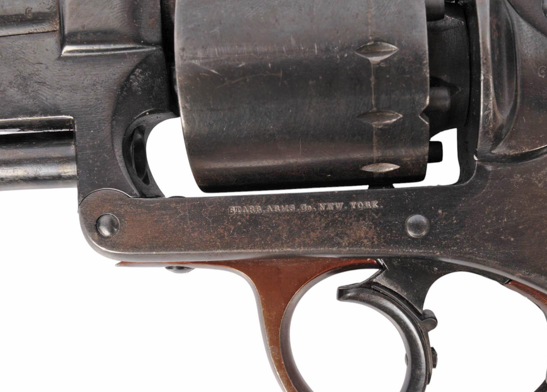 Civil War Starr Model 1858 44 Cal Double-Action Percussion Revolver - Antique - no FFL needed (HJJ1)