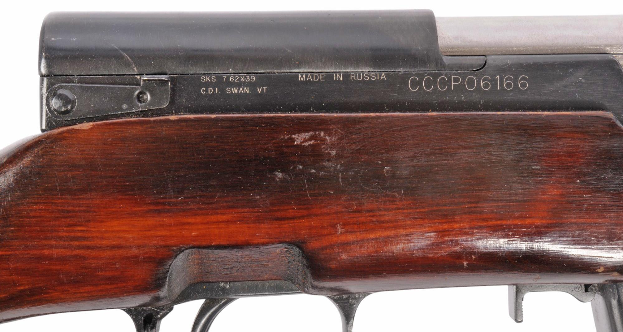 Soviet Russian SKS 7.62x39mm Semi Auto Rifle FFL Req:#CCCP06166  (S4C1)