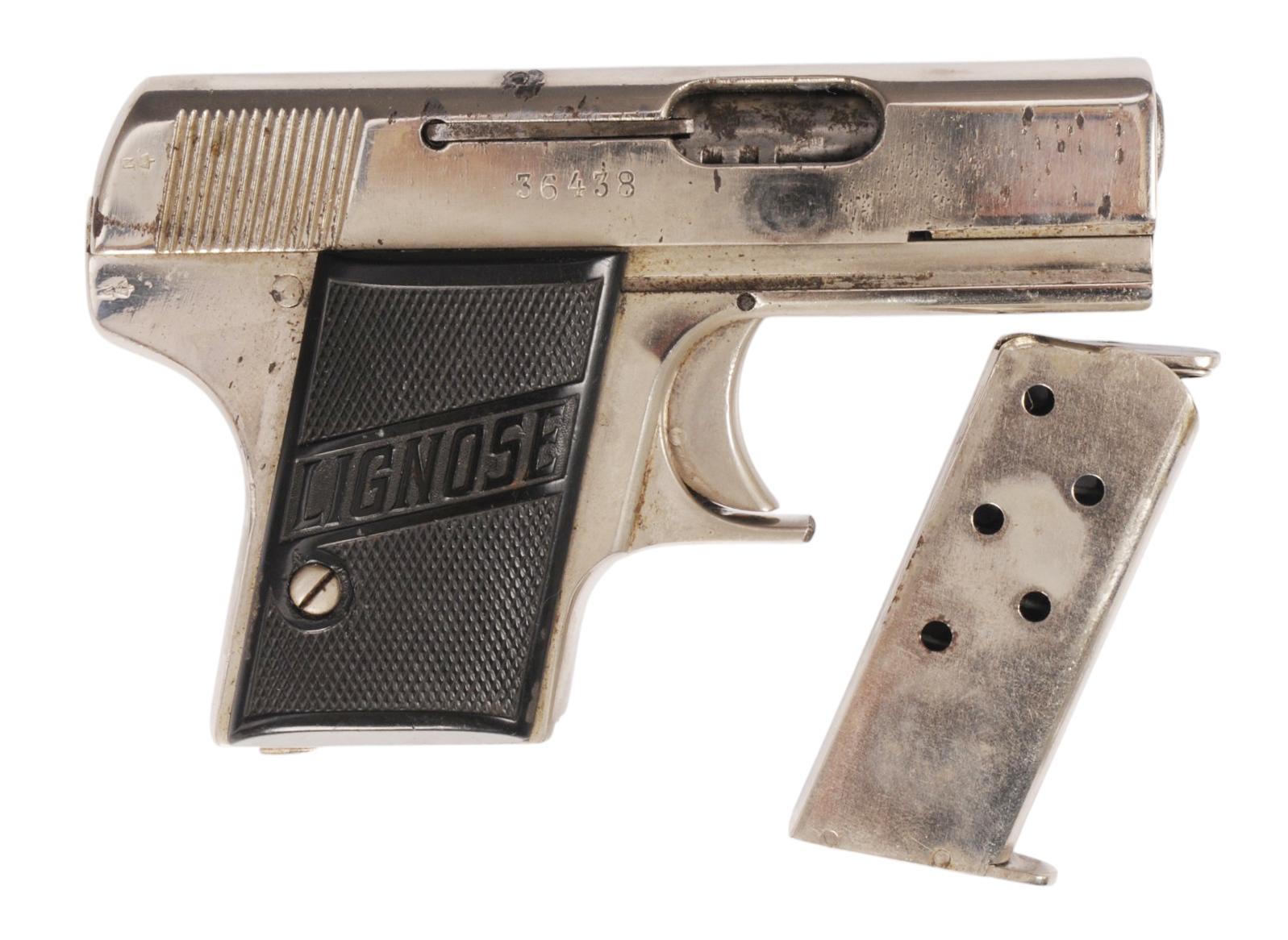 Lignose Berlin 25 ACP. Semi-Auto Pocket Pistol FFL Req:36438 (A1)