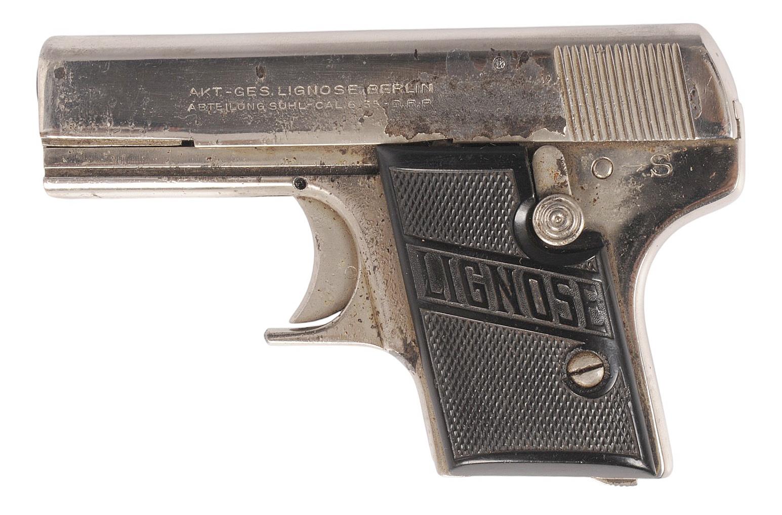 Lignose Berlin 25 ACP. Semi-Auto Pocket Pistol FFL Req:36438 (A1)