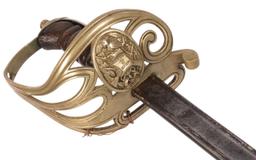 Guatemalan Foot Officers Field Sword (A)