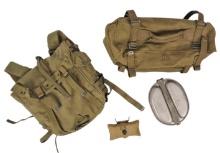 US USGI 1944 / 1945 Dated Field Gear Group Lot of 5 (J2C)