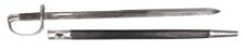 Rare British Military M1879 Sawtooth Martini-Henry Sword Bayonet (J)