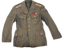 German Kriegsmarine WWII era HBT Minesweeper Uniform & Decorations (J)