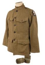 US Army WWI issue 2nd Infantry Division Wool Tunic (J)