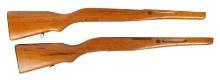 Two Chinese Military SKS Wooden Stocks (RJP)