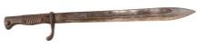 Imperial German Military WWI era GEW-1898 Mauser Rifle "Butcher Blade" Bayonet (CWA)