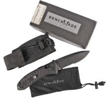 Benchmade Auto Presidio II Spring Assisted Folding Pocket Knife with Original Box, Bag, Pouch(APL)
