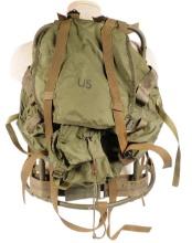 Rare US Military Vietnam War era Lightweight Rucksack & Frame (RJP)