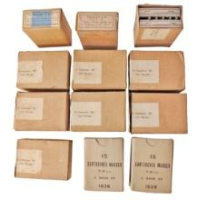 8x57mm Box Lot of 12 on Stripper Clips (APL)