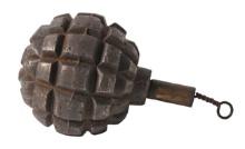 Imperial German Military WWI Model 1913 Inert Ball Fragmentation Grenade - Kugelhandgranate (H3S)