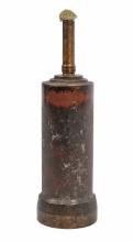 Antique Brass Kerosene Lamp Wick and Base Container (C4P)