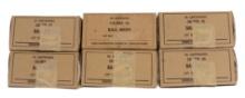 US Military USGI WWII 45 ACP 50. Rd. Box Lot of 6 (D3J)