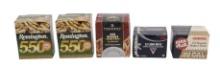 Remington and Federal 22LR Box Lot of 5 (3) 550 Rd. / (2) 325 Rd. Boxes(RJP)
